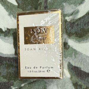 Sealed New Joan Rivers Now & Forever Eau de Parfum with Gold Accents